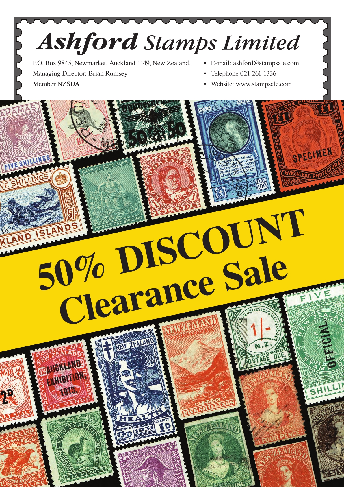 50% Discount Sale on now!